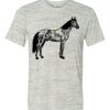 White Marble Unisex Poly-Cotton Short-Sleeve T-Shirt Thumbnail