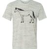 White Marble Unisex Poly-Cotton Short-Sleeve T-Shirt Thumbnail