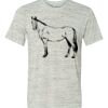 White Marble Unisex Poly-Cotton Short-Sleeve T-Shirt Thumbnail