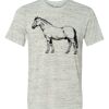 White Marble Unisex Poly-Cotton Short-Sleeve T-Shirt Thumbnail
