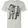 White Marble Unisex Poly-Cotton Short-Sleeve T-Shirt Thumbnail