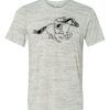 White Marble Unisex Poly-Cotton Short-Sleeve T-Shirt Thumbnail