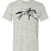White Marble Unisex Poly-Cotton Short-Sleeve T-Shirt Thumbnail