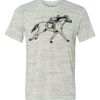 White Marble Unisex Poly-Cotton Short-Sleeve T-Shirt Thumbnail