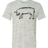 White Marble Unisex Poly-Cotton Short-Sleeve T-Shirt Thumbnail