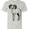 White Marble Unisex Poly-Cotton Short-Sleeve T-Shirt Thumbnail
