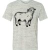 White Marble Unisex Poly-Cotton Short-Sleeve T-Shirt Thumbnail