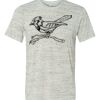 White Marble Unisex Poly-Cotton Short-Sleeve T-Shirt Thumbnail