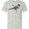 White Marble Unisex Poly-Cotton Short-Sleeve T-Shirt Thumbnail