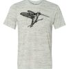White Marble Unisex Poly-Cotton Short-Sleeve T-Shirt Thumbnail