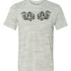 White Marble Unisex Poly-Cotton Short-Sleeve T-Shirt Thumbnail