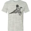 White Marble Unisex Poly-Cotton Short-Sleeve T-Shirt Thumbnail