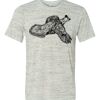 White Marble Unisex Poly-Cotton Short-Sleeve T-Shirt Thumbnail