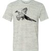 White Marble Unisex Poly-Cotton Short-Sleeve T-Shirt Thumbnail