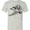 White Marble Unisex Poly-Cotton Short-Sleeve T-Shirt Thumbnail