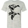 White Marble Unisex Poly-Cotton Short-Sleeve T-Shirt Thumbnail