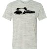 White Marble Unisex Poly-Cotton Short-Sleeve T-Shirt Thumbnail