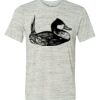 White Marble Unisex Poly-Cotton Short-Sleeve T-Shirt Thumbnail