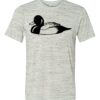 White Marble Unisex Poly-Cotton Short-Sleeve T-Shirt Thumbnail