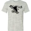 White Marble Unisex Poly-Cotton Short-Sleeve T-Shirt Thumbnail
