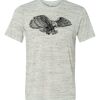 White Marble Unisex Poly-Cotton Short-Sleeve T-Shirt Thumbnail