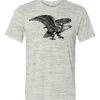 White Marble Unisex Poly-Cotton Short-Sleeve T-Shirt Thumbnail