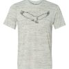 White Marble Unisex Poly-Cotton Short-Sleeve T-Shirt Thumbnail