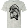 White Marble Unisex Poly-Cotton Short-Sleeve T-Shirt Thumbnail