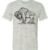 White Marble Unisex Poly-Cotton Short-Sleeve T-Shirt Thumbnail