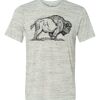 White Marble Unisex Poly-Cotton Short-Sleeve T-Shirt Thumbnail