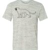 White Marble Unisex Poly-Cotton Short-Sleeve T-Shirt Thumbnail