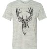 White Marble Unisex Poly-Cotton Short-Sleeve T-Shirt Thumbnail