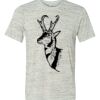 White Marble Unisex Poly-Cotton Short-Sleeve T-Shirt Thumbnail