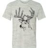 White Marble Unisex Poly-Cotton Short-Sleeve T-Shirt Thumbnail