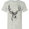 White Marble Unisex Poly-Cotton Short-Sleeve T-Shirt Thumbnail