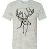 White Marble Unisex Poly-Cotton Short-Sleeve T-Shirt Thumbnail