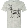 White Marble Unisex Poly-Cotton Short-Sleeve T-Shirt Thumbnail