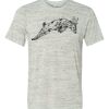 White Marble Unisex Poly-Cotton Short-Sleeve T-Shirt Thumbnail