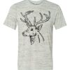 White Marble Unisex Poly-Cotton Short-Sleeve T-Shirt Thumbnail