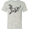White Marble Unisex Poly-Cotton Short-Sleeve T-Shirt Thumbnail