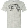 White Marble Unisex Poly-Cotton Short-Sleeve T-Shirt Thumbnail