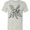 White Marble Unisex Poly-Cotton Short-Sleeve T-Shirt Thumbnail