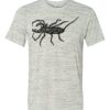 White Marble Unisex Poly-Cotton Short-Sleeve T-Shirt Thumbnail