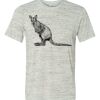 White Marble Unisex Poly-Cotton Short-Sleeve T-Shirt Thumbnail