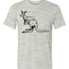 White Marble Unisex Poly-Cotton Short-Sleeve T-Shirt Thumbnail