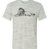 White Marble Unisex Poly-Cotton Short-Sleeve T-Shirt Thumbnail
