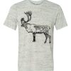 White Marble Unisex Poly-Cotton Short-Sleeve T-Shirt Thumbnail