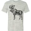 White Marble Unisex Poly-Cotton Short-Sleeve T-Shirt Thumbnail