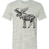 White Marble Unisex Poly-Cotton Short-Sleeve T-Shirt Thumbnail