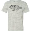 White Marble Unisex Poly-Cotton Short-Sleeve T-Shirt Thumbnail